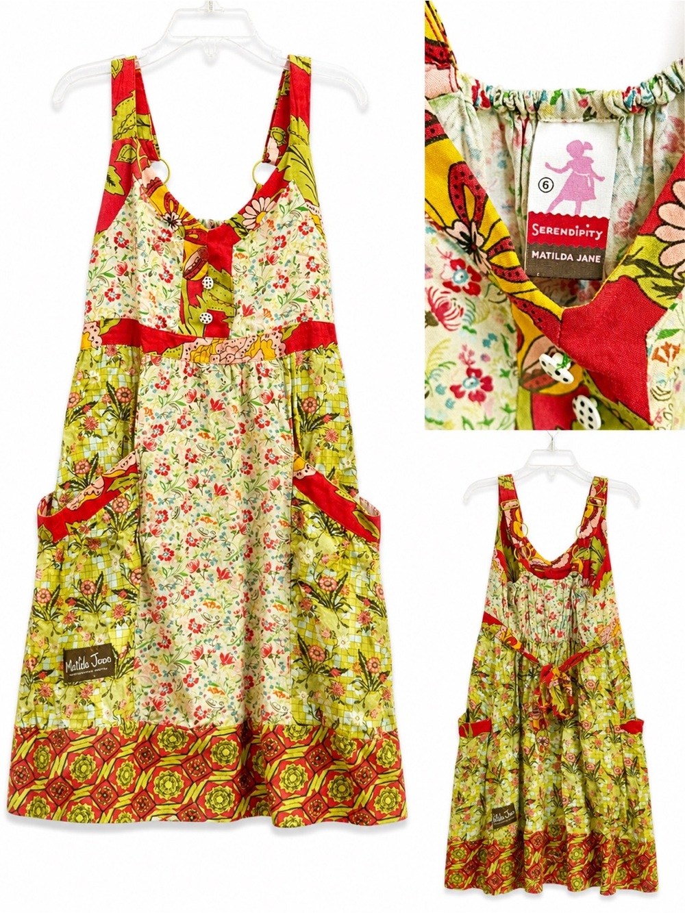 Matilda Jane Serendipity Floral Sundress - size 6